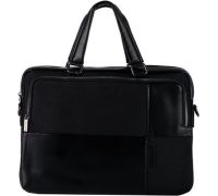 Мужская сумка Poshete 249-8230-8-BLK черный
