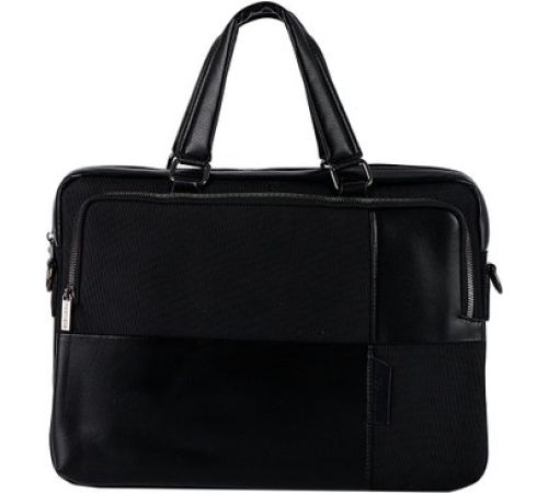 Мужская сумка Poshete 249-8230-8-BLK черный