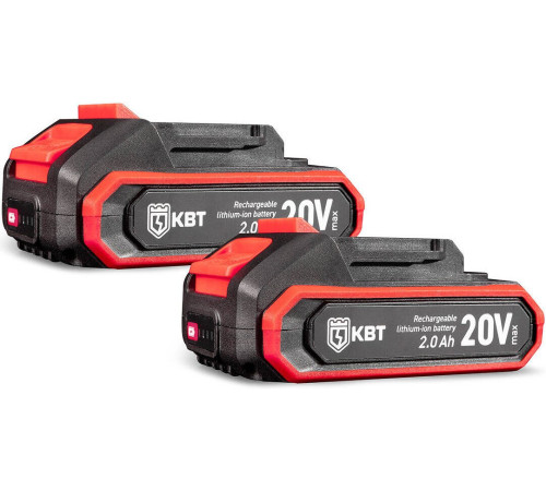 Гайковерт КВТ WB-20-350 с 2-мя АКБ, кейс