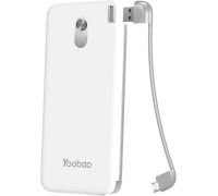 Внешний аккумулятор Yoobao S10K microUSB белый