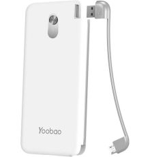 Внешний аккумулятор Yoobao S10K microUSB белый