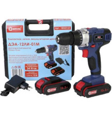 Дрель-шуруповерт ДИОЛД ДЭА-12ЛИ-01М 10022162 с 2-мя АКБ, кейс