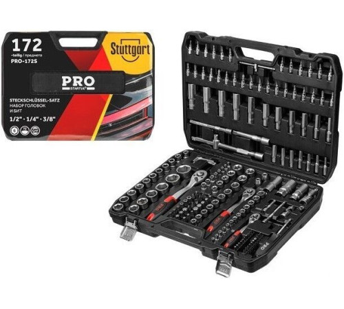 Универсальный набор инструментов PRO Startul Stuttgart PRO-172S 172 предмета
