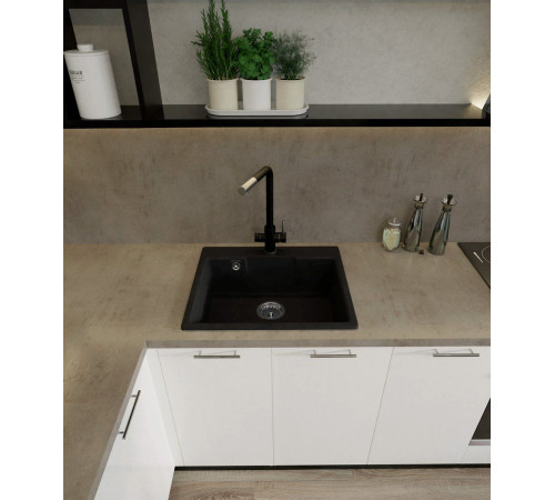 Кухонная мойка GranFest GF-UR-658 песочный