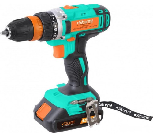 Дрель-шуруповерт Sturm CD3618T с 2-мя АКБ, кейс