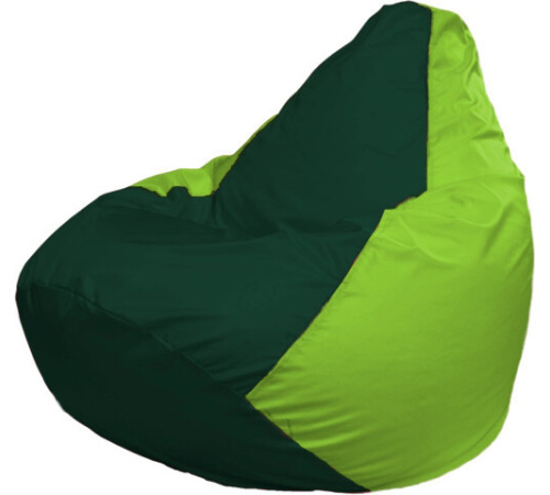 Кресло-мешок Flagman Груша Макси Г2.1-63 салатовый/зеленый темный