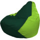 Кресло-мешок Flagman Груша Макси Г2.1-63 салатовый/зеленый темный