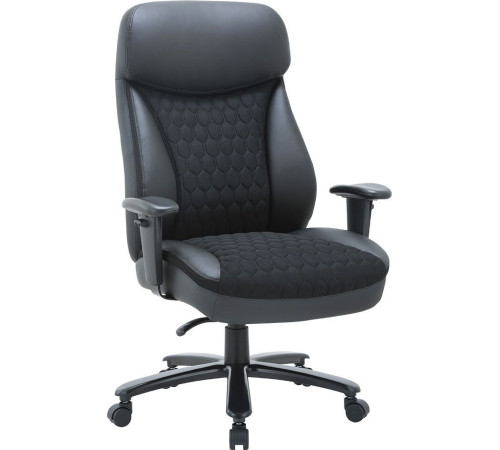 Офисное кресло CHAIRMAN CH414 экокожа/ткань черный