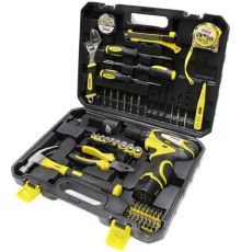 Дрель-шуруповерт WMC Tools 2068 с 2-мя АКБ, кейс, набор оснастки