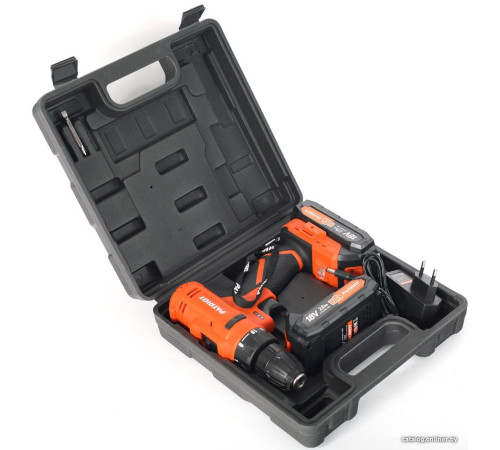 Дрель-шуруповерт Patriot BR 187UES с 2-мя АКБ, кейс