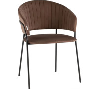 Стул Stool Group Бруно AV 433-Sch-08 велюр коричневый