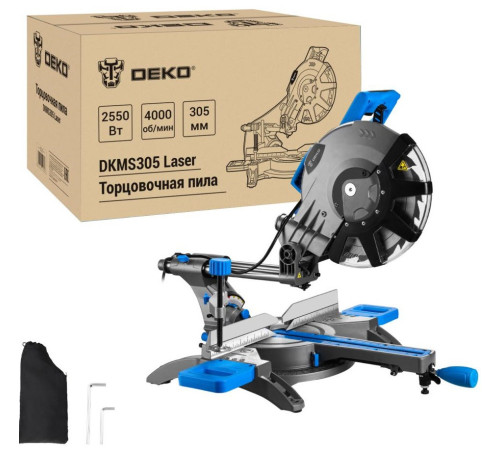 Торцовочная пила Deko DKMS305 Laser 084-1060