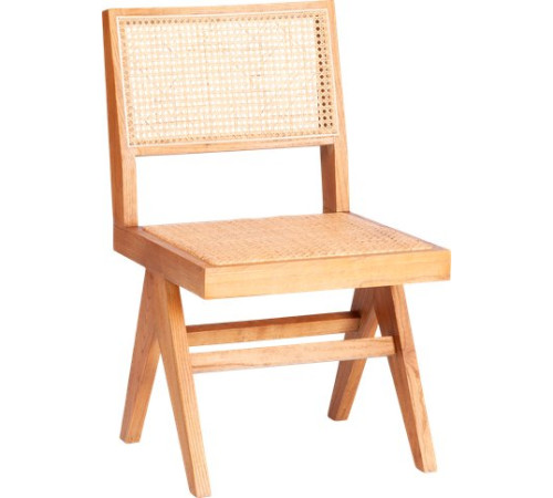 Стул TetChair Loki дерево вяз/ротанг 51x44x86 груша №3