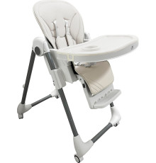 Высокий стульчик Sweet Baby Roma светло-серый