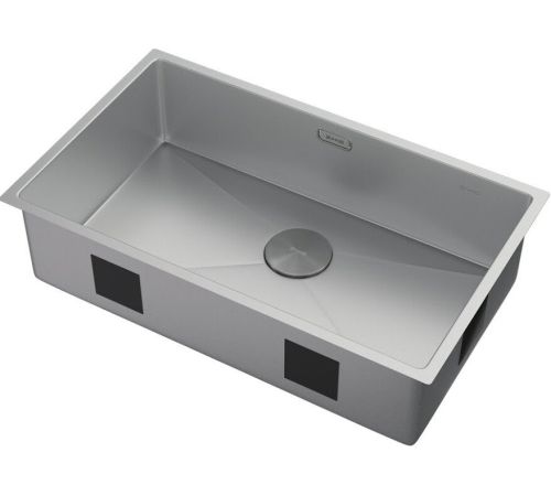 Кухонная мойка ZorG Zerox 74 U / IF Zurinox Steel