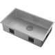 Кухонная мойка ZorG Zerox 74 U / IF Zurinox Steel