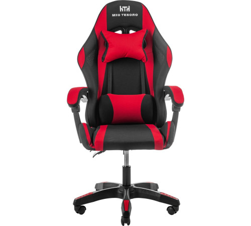 Игровое геймерское кресло Mio Tesoro Примо 8011 черный/красный