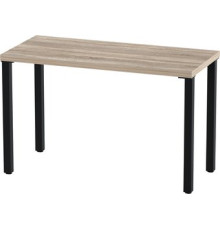 Офисный стол Mebelain Ингар 1/TT дуб беленый/черный