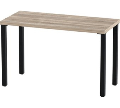 Офисный стол Mebelain Ингар 1/TT дуб беленый/черный