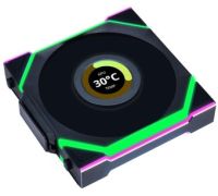 Вентилятор для корпуса Lian Li Uni Fan SL 120 Wireless LCD Reverse G99.12RSLLCD1W1B.R0