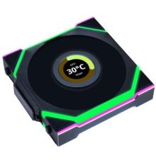 Вентилятор для корпуса Lian Li Uni Fan SL 120 Wireless LCD Reverse G99.12RSLLCD1W1B.R0