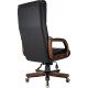 Офисное кресло Бюрократ T-9932Walnut черный, экокожа