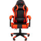 Игровое геймерское кресло CHAIRMAN Game CH29 экокожа черный/красный