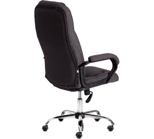 Кресло TetChair Bergamo ткань, хром 22/темно-серый F68