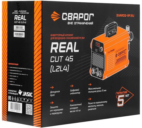 Аппарат плазменной резки Сварог Real CUT 45 L2L4