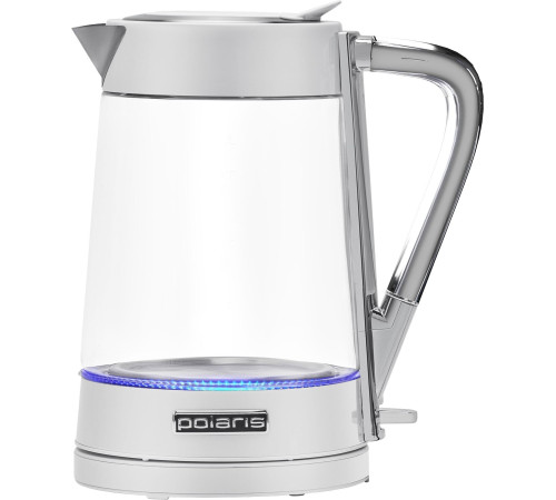 Электрический чайник Polaris PWK 1715CGL Water Way Pro белый