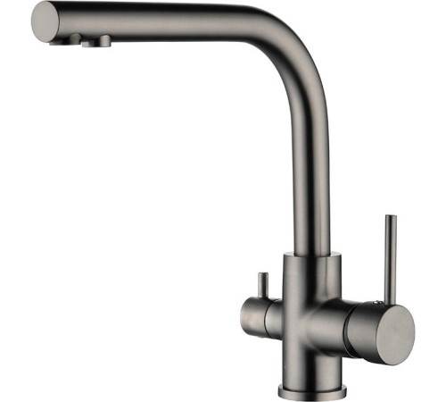 Смеситель ZorG Akvaduo Premium Brass PVD Gunblack