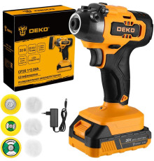 Полировальная машина Deko CP20 084-1085 с 1-им АКБ