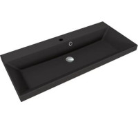 Умывальник Symbolite Asti 100x45 кварц, антрацит