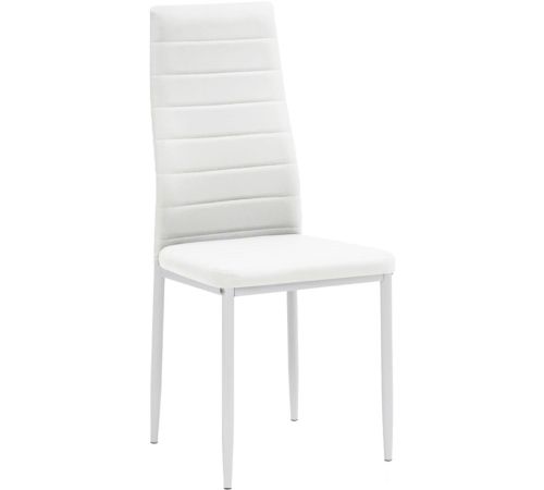 Стул Mio Tesoro Джия DC-060KD белый/белый