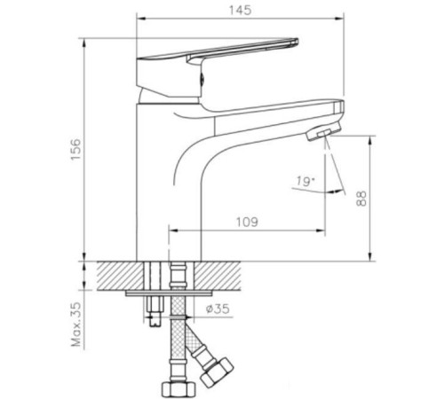 Смеситель Decoroom DR22011