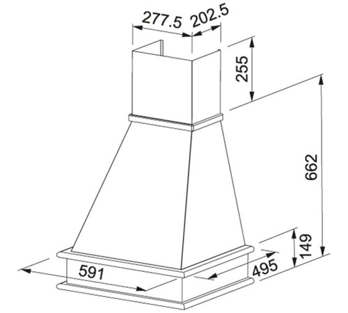 Кухонная вытяжка Franke Country Wood FCL 60 A2 321.0592.486 белый