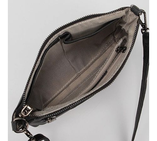 Женская сумка Poshete 707-0688-BLK черный