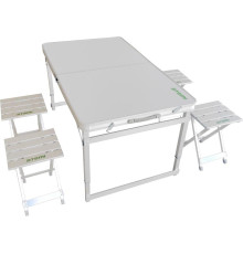 Стол со стульями Atemi ATS-450 alu