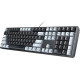 Клавиатура Ugreen KU103 черный/серый