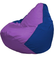 Кресло-мешок Flagman Груша Макси Г2.1-105 синий/сиреневый