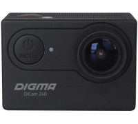Экшен-камера Digma DiCam 240 черный