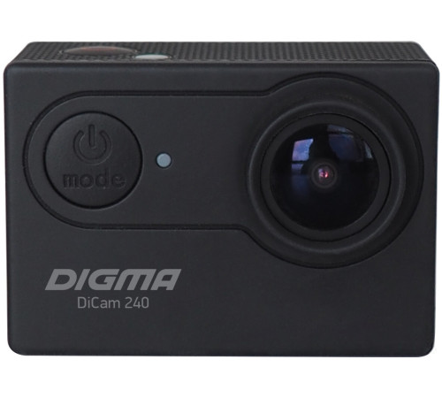 Экшен-камера Digma DiCam 240 черный