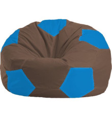Кресло-мешок Flagman Мяч Стандарт М1.1-319 коричневый/голубой