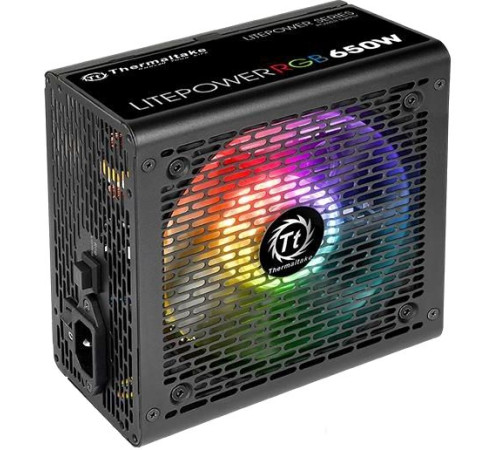 Блок питания Thermaltake Litepower RGB 650W LTP-650AL2NK