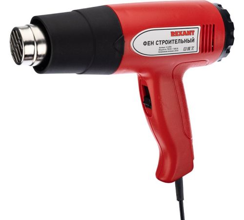 Промышленный фен Rexant Standard 12-0054 красный