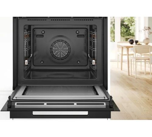 Электрический духовой шкаф Bosch Serie 8 HNG978QB1
