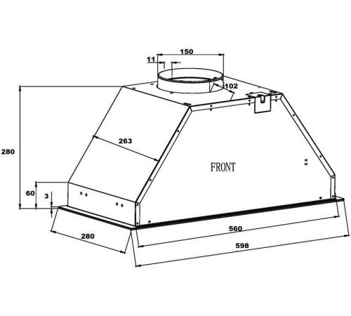 Кухонная вытяжка Schtoff CGH Plus 60 Black