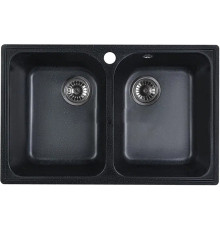 Кухонная мойка Marblan Duas черный
