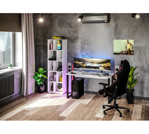 Геймерский стол Сокол КСТ-19 белый