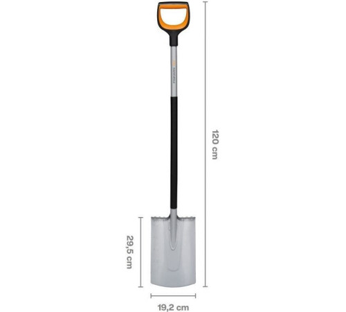 Лопата штыковая прямая Fiskars 1066730